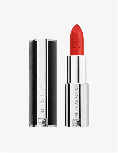 givenchy le rouge intense color sensuously mat lipstick|Givenchy interdit black.